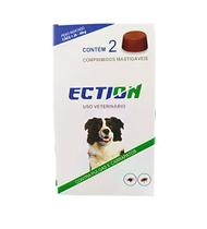 ECTION Controle de Pulgas e Carrapatos para Cães de 20kg a 40kg Caixa com 2 Unidades