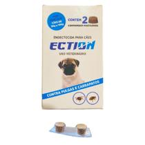 ECTION Proteção Anti Pulgas e Carrapatos para Cães de 5kg a 10kg 2 Unidades