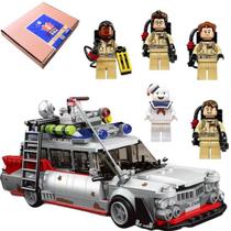 Ectomovel Caça Fantasmas carro com 5 Bonecos LetsGo 663 pcs