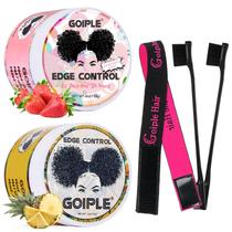 Edge Control Wax Goiple Strong Hold, não gordurosa para mulheres
