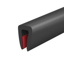 Edge Trim Protalwell, autoadesivo EPDM, 20 pés, preto