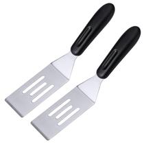 Edgnb Kit com 2 Espátulas Mini de Aço Inoxidável para Cozinha 19 cm Edgnb Kit com 2 Espátulas Mini de Aço Inoxidável para Cozinha 19 cm