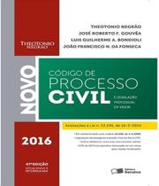 Edição antiga - Código de Processo Civil e Legislação Processual Em Vigor - 47ª Ed. 2016 - Saraiva