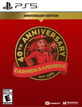 Edição de 40 Anos de Carmen Sandiego para PS5