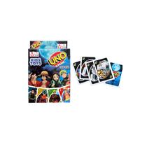 Edição de anime do jogo de cartas UNO Naruto Goku One Piece