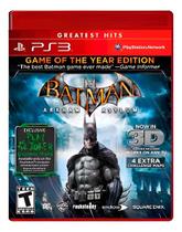 Edição Do Jogo Do Ano De Batman: Arkham Asylum - Ps3 Físico
