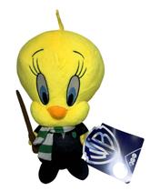 Edição Especial Boneco De Pelúcia Pássaro Passarinho Piu Piu Tweety Com Roupa Fantasia Uniforme Da Casa Sonserina De Harry Potter - Warner Bros