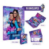 Edição FUN EDITION livro ilustrado oficial Rafa & Luiz : kit 15 Envelopes album capa dura