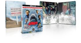 Edição limitada do 50º aniversário do Movie Jaws Steelbook 4K