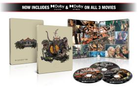 Edição limitada universal da trilogia Blu-ray Jurassic Park Edição limitada universal da trilogia Blu-ray Jurassic Park