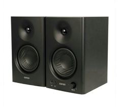 Edifier MR4 Par Caixas Som De Home Studio Monitor de Referência Profissional 42w C/ Saída P/ Fone Preta