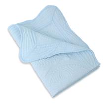 Edredão de bebê MONOBLANKS Cobertor leve em relevo 91x117 cm