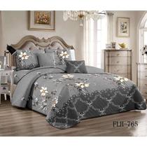 Edredão de verão 1.5 Plaza reversível multicolorida Edredão de verão 1.5 Plaza reversível multicolorida