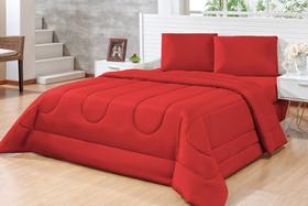 Edredom 1 Peça Vulso Casal King Roma Dupla Face Micropercal 400 Fios