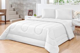 Edredom 1 Peça Vulso Casal Queen Roma Dupla Face Micropercal 400 Fios