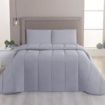 Edredom 100% Algodão Dupla Face - Solteiro Casal Queen King - Antipilling Macio Premium Lavável Luxo
