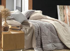 Edredom Altenburg Blend Luxo - Boho Cinza Dove