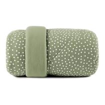 Edredom Altenburg Malha Fio Penteado Bits Solteiro Cor:Bits Verde Edredom Altenburg Malha Fio Penteado Bits Solteiro Cor:Bits Verde