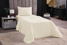 Edredom Avulso para Cama SOLTEIRO 100% Algodão 180 fios COR: CINZA