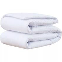 Edredom avulso solteiro 100% algodão 180 fios cor: branco