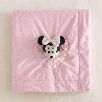 Edredom Bebê Disney Original Com Aplique Minnie Jolitex