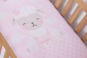 Edredom Bebê Personagens Dupla Face Menina (Ovelhinha)