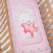 Edredom Bebê Personagens Dupla Face Menina (UrsoLove)