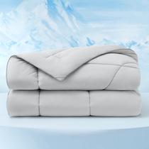 Edredom Bedsure Cooling Comforter Twin GentleSoft Grey
