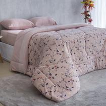 Edredom bella plush casal kyra