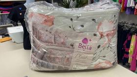 Edredom Bella Plush casal lize - 1 pç