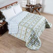 Edredom Benim King 01 Peça Micropercal 400 Fios Dupla Face Estampado - York - 100% Poliéster