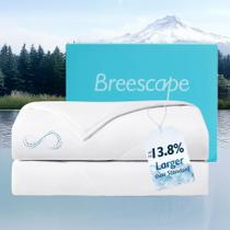 Edredom Breescape Cooling Comforter Throw Size Snow White