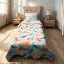 Edredom Cama Solteiro Dupla Face Infantil Diversas Estampas