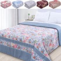 Edredom Casal Antialérgico Dupla Face Estampado 215x190cm - BF Colchões