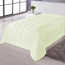 Edredom casal basic roma verde claro