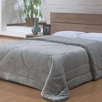Edredom Casal Capetown Niitex 180x220cm Prata Edredom Casal Capetown Niitex 180x220cm Prata
