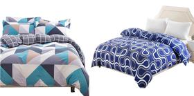 Edredom Casal Dupla Face Estampas Variadas