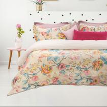 Edredom Casal Harmony Estampado Florida 200x220 cm