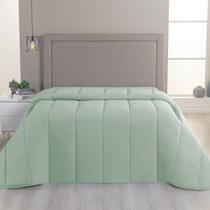 Edredom Casal King Malha 100% Algodão Liso Dupla Face C/ Viés Edredom Casal King Malha 100% Algodão Liso Dupla Face C/ Viés
