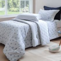 Edredom Casal Percal 200 Fios Kacyumara Vida Bela Football