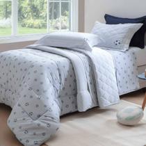 Edredom Casal Percal 200 Fios Kacyumara Vida Bela Football