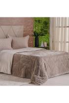 Edredom casal plush bicolor dupla face1,80x2,20