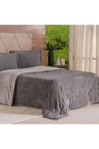 Edredom casal plush bicolor dupla face1,80x2,20 Edredom casal plush bicolor dupla face1,80x2,20