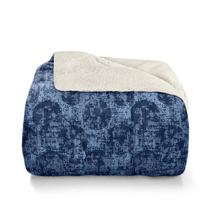 Edredom Casal Plush Sherpa Coberdrom D Face Estampado Bubbles Edredom Casal Plush Sherpa Coberdrom D Face Estampado Bubbles