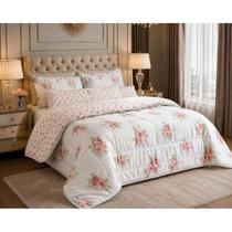 Edredom Casal Queen 400 Fios Dupla Face Estampado Sortido Luxo de Hotel Conforto e Elegancia Edredom Casal Queen 400 Fios Dupla Face Estampado Sortido Luxo de Hotel Conforto e Elegancia