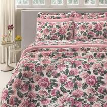 Edredom casal queen dupla face estampado 1pç Edredom casal queen dupla face estampado 1pç