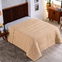 Edredom Casal Queen Matelado Ultrassonico Avelã Edredom Casal Queen Matelado Ultrassonico Avelã