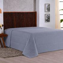 Edredom Casal Queen Matelado Ultrassonico Cinza Edredom Casal Queen Matelado Ultrassonico Cinza