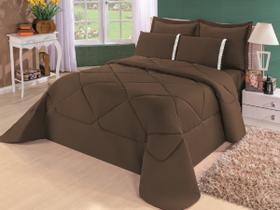 Edredom Casal Queen Requinte Percal 180 fios 01 Pç