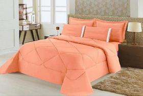 Edredom Casal Queen Requinte Percal 180 Fios 01 Peça Edredom Casal Queen Requinte Percal 180 Fios 01 Peça